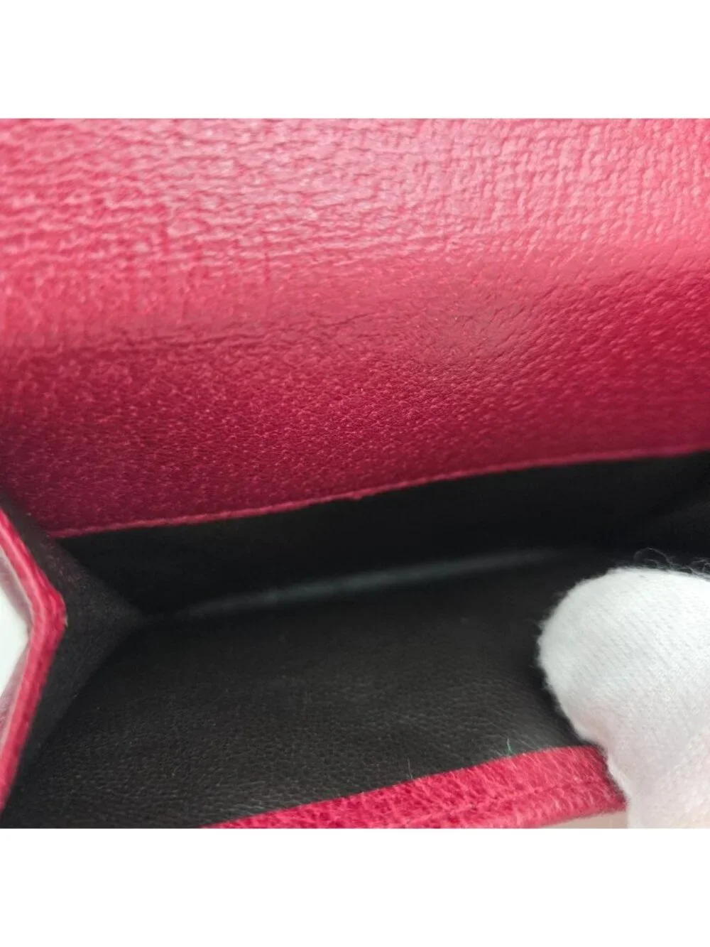 Gucci Fold Wallet GG Canvas Pink